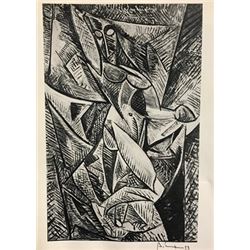 Landscape with Figures - Pablo Picasso Lithograph