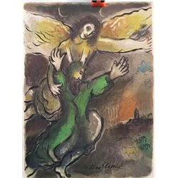 Come With Me - Marc Chagall Lithograph