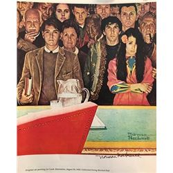 Divorce - Norman Rockwell Lithograph