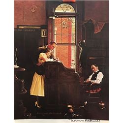 Letter To You - Norman Rockwell Lithograph