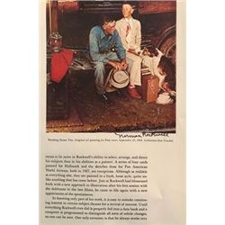 Waiting - Norman Rockwell Lithograph