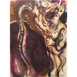 Crossing Of the Red Sea- Marc Chagall Lithograph