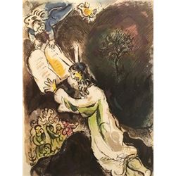 Sharing Scripture - Marc Chagall Lithograph