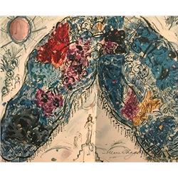 Marc Chagall Lithograph - Firebird: Monster