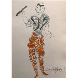 Marc Chagall Lithograph - Sun Over Saint-Paul De Vence