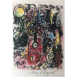 Marc Chagall Lithograph
