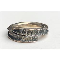 Abstract Siver Ring