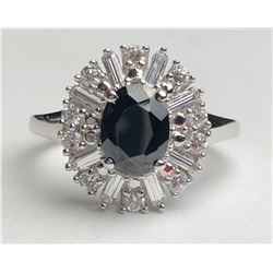 Beautiful Black Diamond Ring(cts)
