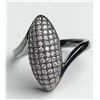 Image 1 : Marvelous Black Ring With Diamonds(cts)