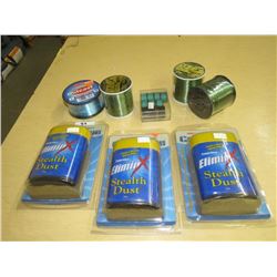 ELIMIN Steath Dust Fishing Line 6 lb. Protac, Zebco