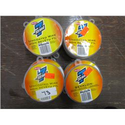 BERKLEY - 7 strand uncoated wire, 27 lb. Qty 20