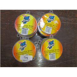 BERKLEY - 7 strand uncoated wire, 27 lb. Qty 20