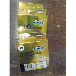 POWER PRO Zero Impact Hi Vis Yellow Black 65 lb line - Qty 3