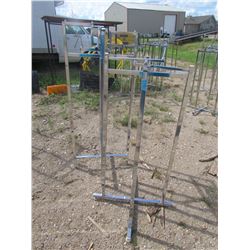 DISPLAY Racks qty 2 1 - 52" high, 1- 41" high
