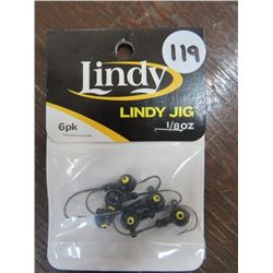 LINDY jigs 1/8 oz qty 19
