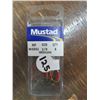 Image 1 : MUSTAD, Neon & Big Red hooks qty 3, Mustad Weedless hooks, Size 1 & 2 qty 5