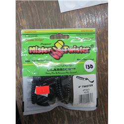 LURES, various kinds, Mister Twister, Exsile, etc. Qty 25