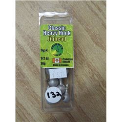 WHIZKERS, twist lock sinkers, various sizes qty 8, Compact Bell Sinkers Size 9 qty 8, Jighead Classi