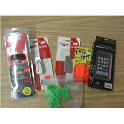 VIPER self Venting Gas Cap, Mora Ice Blades, Dipsy Diver trip adjust size 3, Iphone 3G cover, 1 pkg 