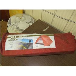 ASCEND Red Lodge 4 man tent, 8'2" X 6' 8" , Bass Pro return as is