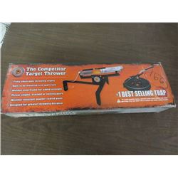 COMPETITOR Target Thrower, welded steel fram, full adjustable throwing angles, can mount to spare ti