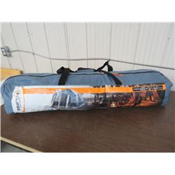 ECLIPSE Tent, sleeps 4 9'x7' speed frame, w/screen porch, returned