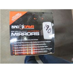BAD DAWG side view UV mirrors, returned