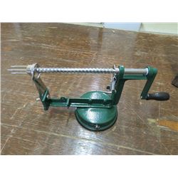LEM Apple peeler, 1/4' slices, peels, cores, slices, returned