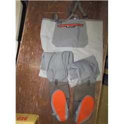 SIMMS waders, men`s large, returned