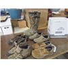 Image 1 : BOX of shoes, 1 pr boots, various sizes, returned