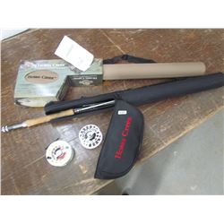 HOBBS CREEK, rod & reel, 1 black, 1 beige, returned