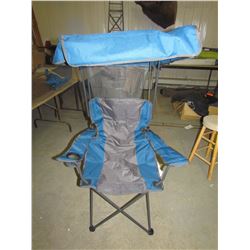 SAYER Canopy Chairs, blue w/bags, qty 5, returned