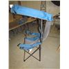 Image 2 : SAYER Canopy Chairs, blue w/bags, qty 5, returned