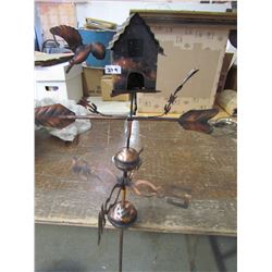 WEATHER Vane, hand made 48" high