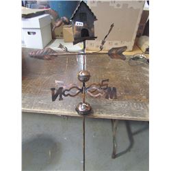 WEATHER Vane, hand made 48" high