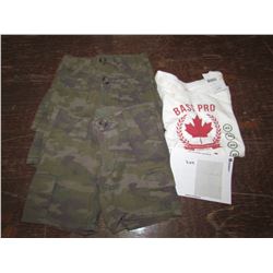 KIDS 3 pair shorts Size 2t, 1 Tshirts 1XS, returned