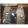 Image 1 : MENS - Cargo pants, beige 44x32; camo shorts size 44; T shirts XL and Lrg; Shirts, 2 XL and 2 Lrg, r