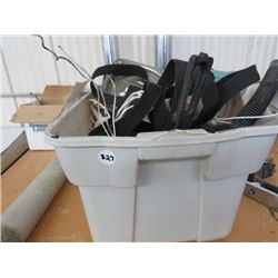 PONTOON boat brackets, tie downs, seat pedestals, sink and misc.