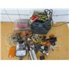 Image 1 : BATTERY box, trailer electrical wiring, hook-up, jumper cables, etc.
