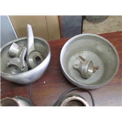 2 ELECTRIC Cream Separators, De LaVal, West Falla w/bowls, for parts only