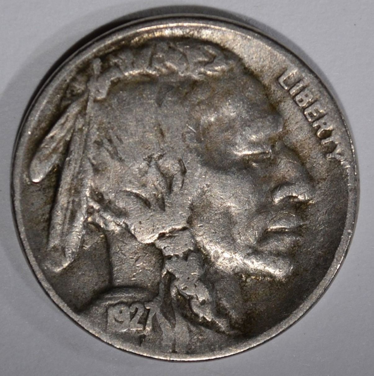 VF 1927 BUFFALO NICKEL
