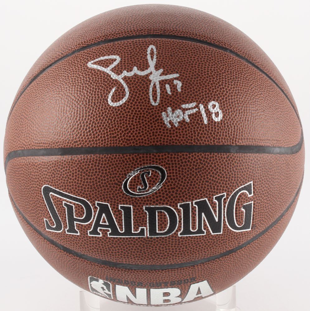 steve nash signed basketball