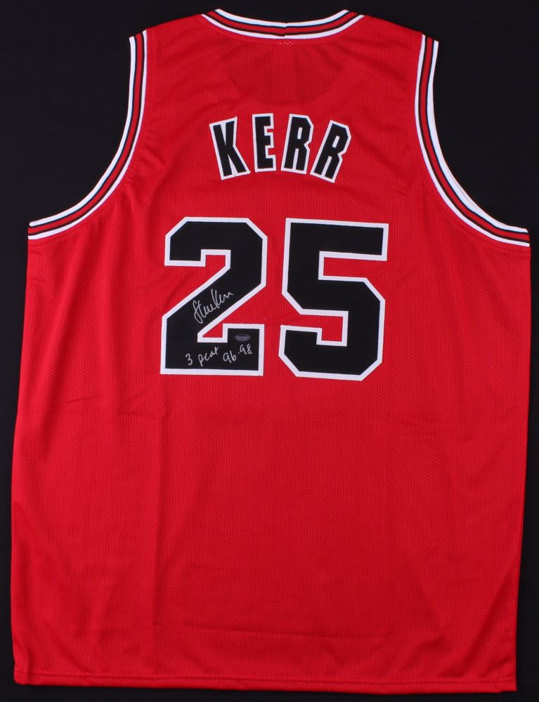 steve kerr bulls jersey
