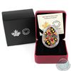 Image 1 : 2017 Canada $20 Traditional Ukrainian Pysanka (Egg-Shaped) Fine Silver Coin (TAX Exempt). Outer card