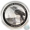 Image 1 : 2016 Australian 10oz .999 Fine Silver Kookaburra (Tax Exempt). Capsule is lightly scuffed