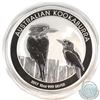 Image 1 : 2017 Australian 10oz .999 Fine Silver Kookaburra (Tax Exempt). Capsule is lightly scuffed
