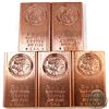 Image 1 : 5x 1/2 Pound "The Psychedelic Funk" Copper Bar (TAX Exempt). 5pcs