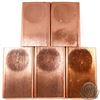 Image 2 : 5x 1/2 Pound "The Psychedelic Funk" Copper Bar (TAX Exempt). 5pcs