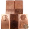 Image 2 : 5x 1/2 Pound Legalize it .999 Fine Copper Bar (TAX Exempt). 5pcs