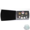 Image 1 : 2015 Canada Coloured 50th Anniversary Canada Flag Silver Proof Set (TAX Exempt).